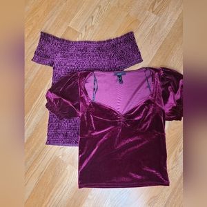 F21 x Aero sz M tops bundle